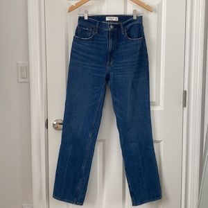 Abercrombie & Fitch The 90s Straight Ultra High Rise Jeans Size 26/2R
